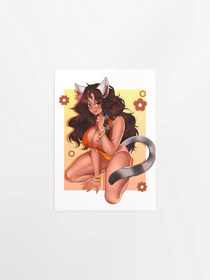 Clementine Orange Pop Print product image (1)
