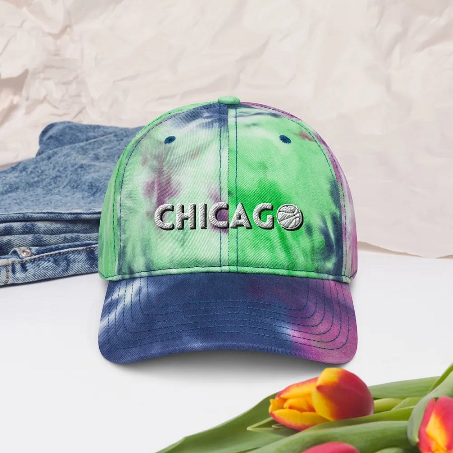 Sportsman Tie-Dye Dad Hat - Chicago product image (6)