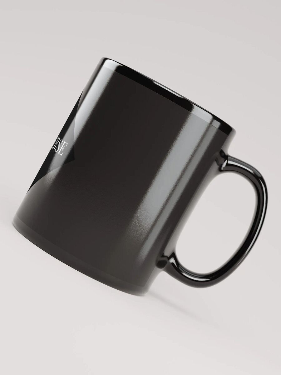 KAMJIVERSE Black Glossy Mug product image (7)