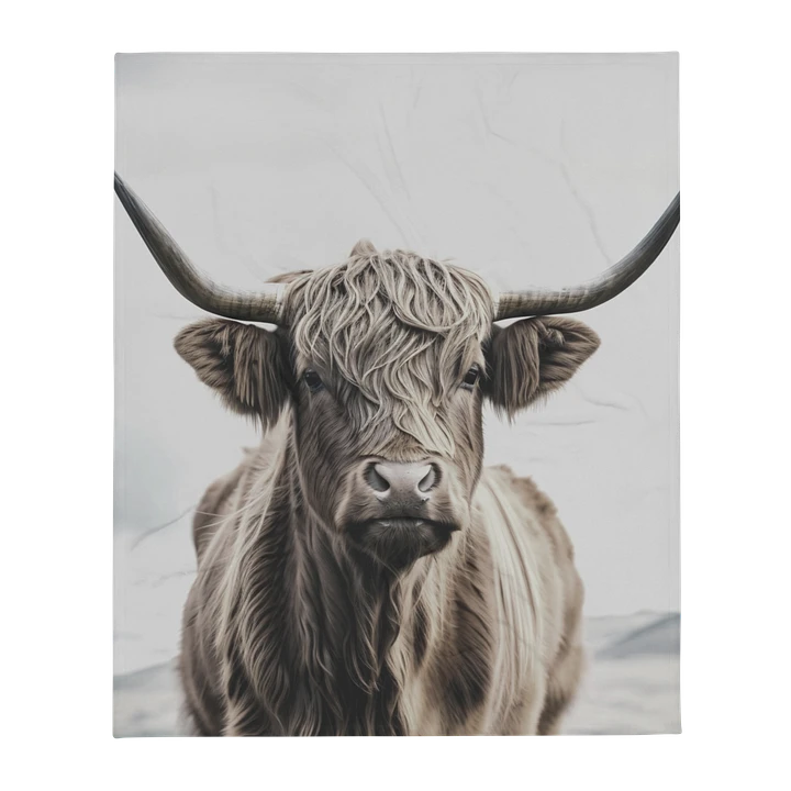 Highland Cow Blanket product image (1)