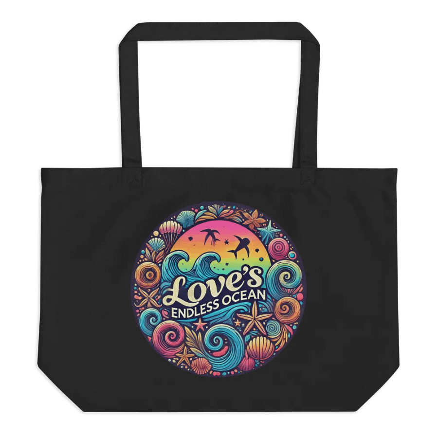 Endless Ocean Love Organic Tote product image (1)