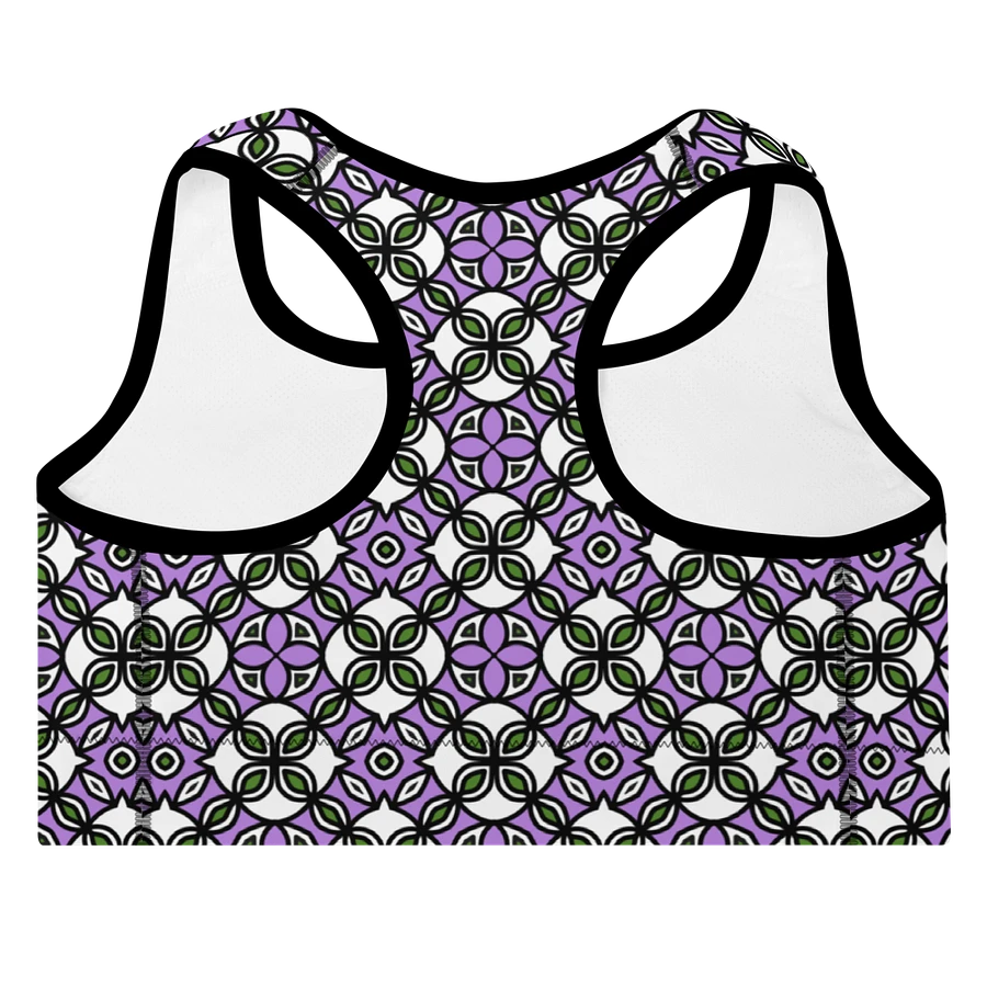 Gender Queer Abstract (1) - Padded Sports Bra product image (4)