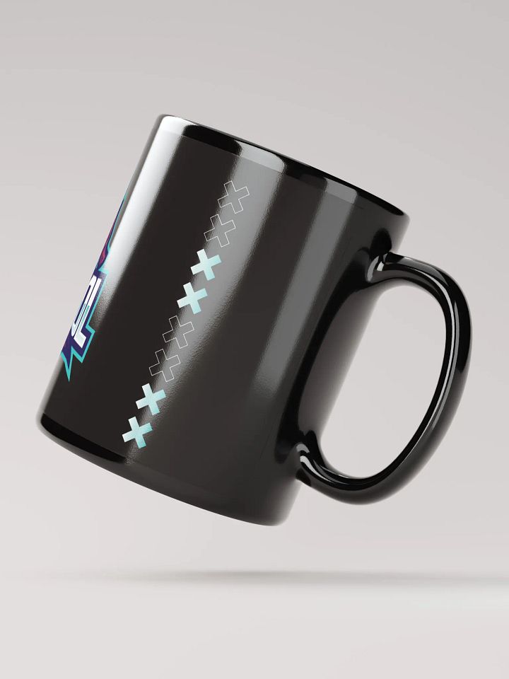 BrightS0L X Black Glossy Mug product image (2)