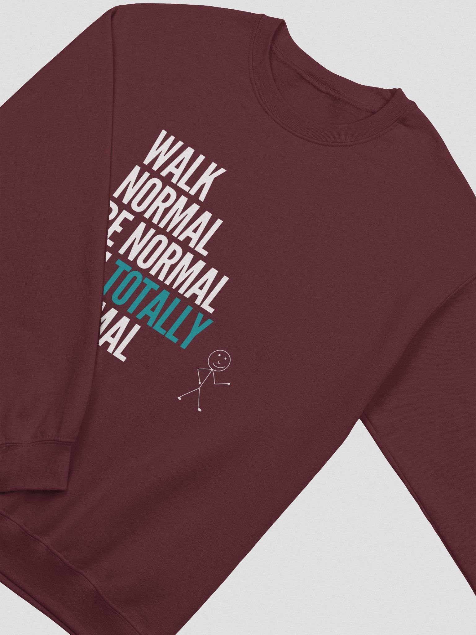 Totally Normal Crewneck Sweatshirt product image (3)