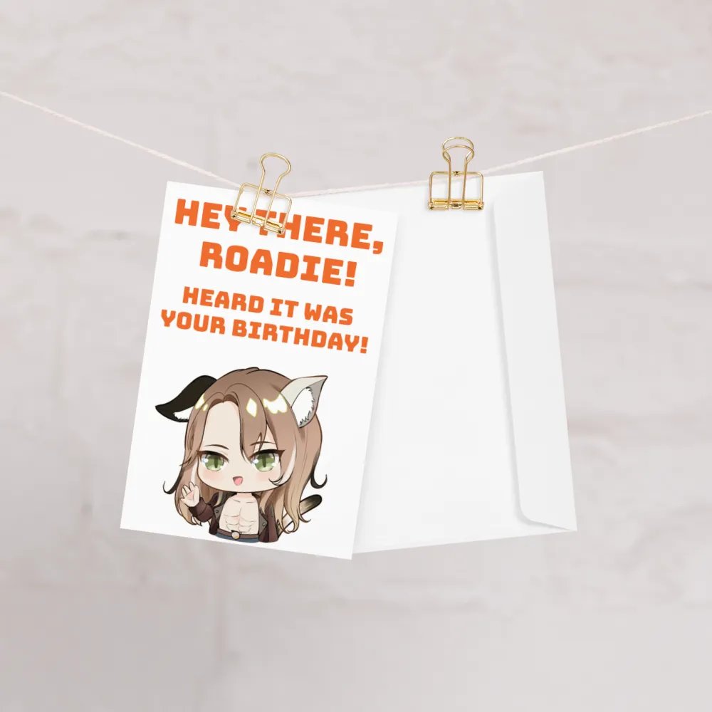 Sid Calico birthday card product image (1)