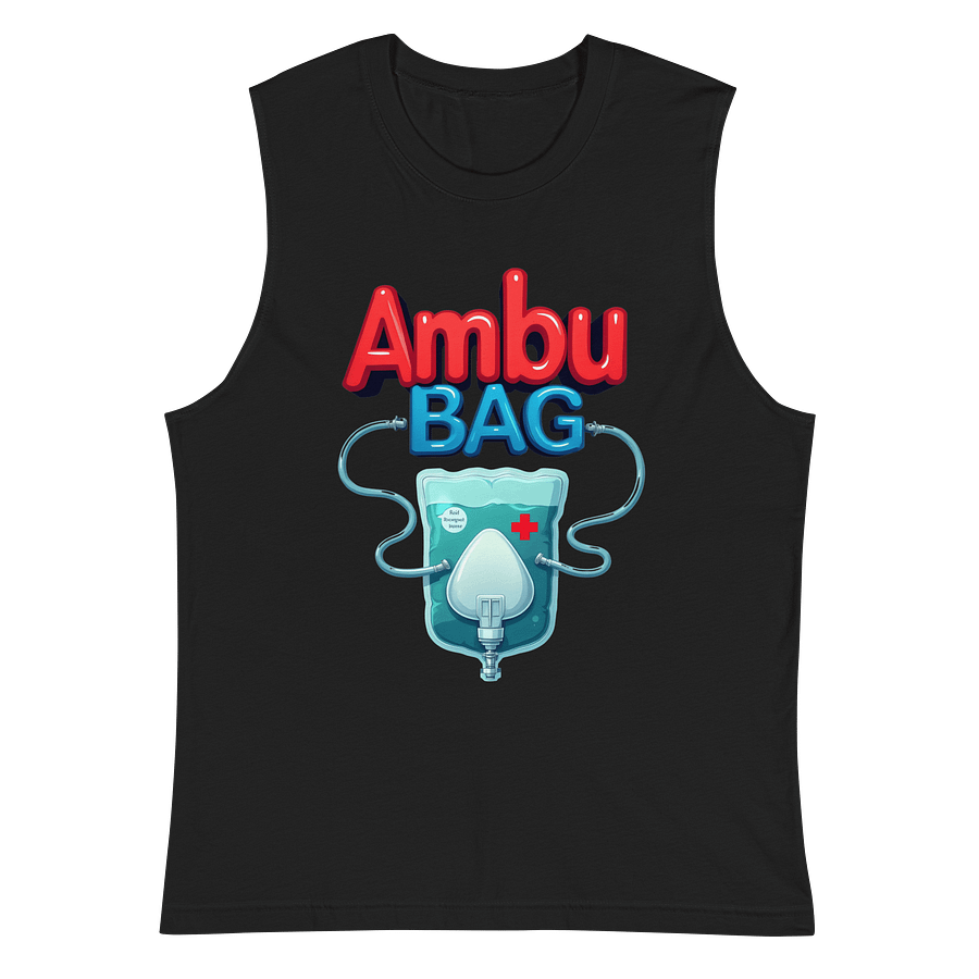 Ventilator Ambu Bag Cartoon Style Muscle Tank product image (3)