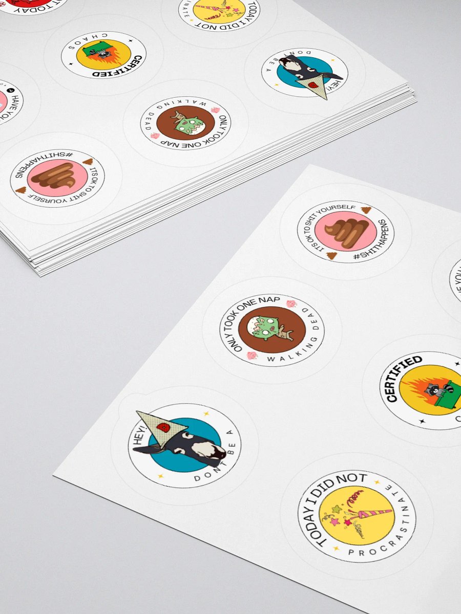 Chaotic Kiss Cut Sticker Set vol.1 product image (12)