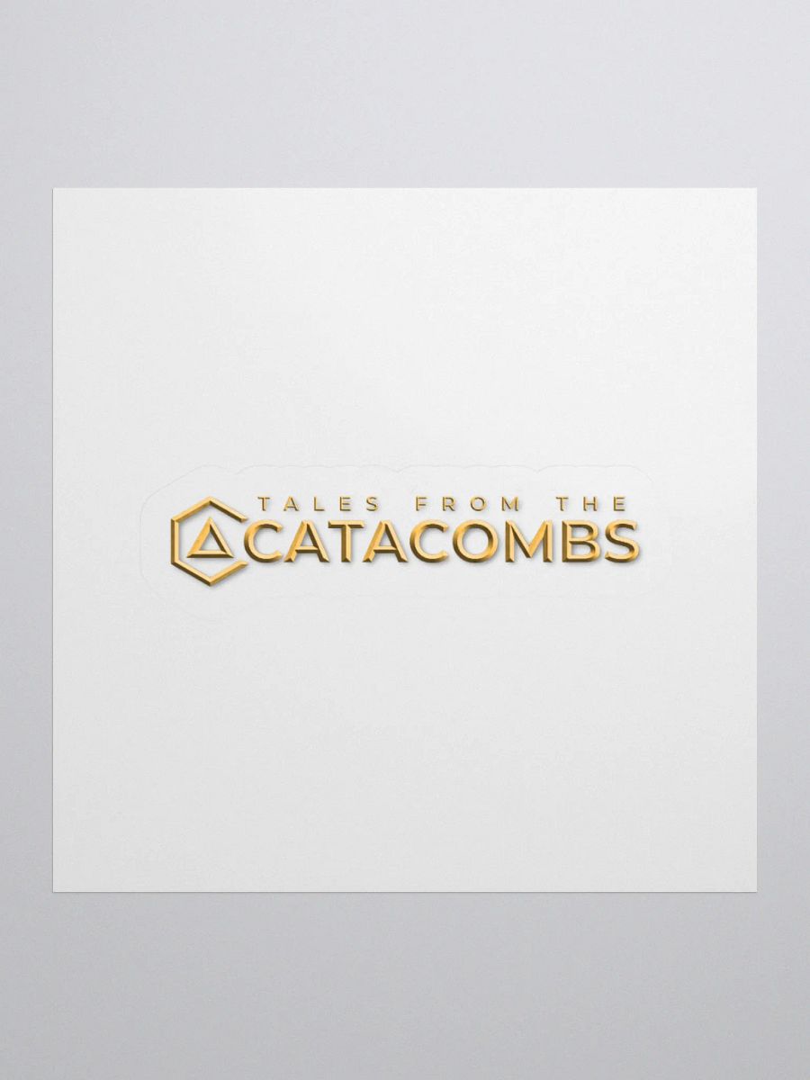 Catacombs Title Sticker product image (1)