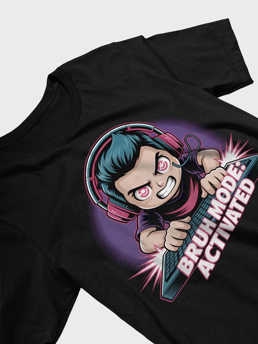 BRUH MODE: ACTIVATED – Gamer Meme Tee product image (3)