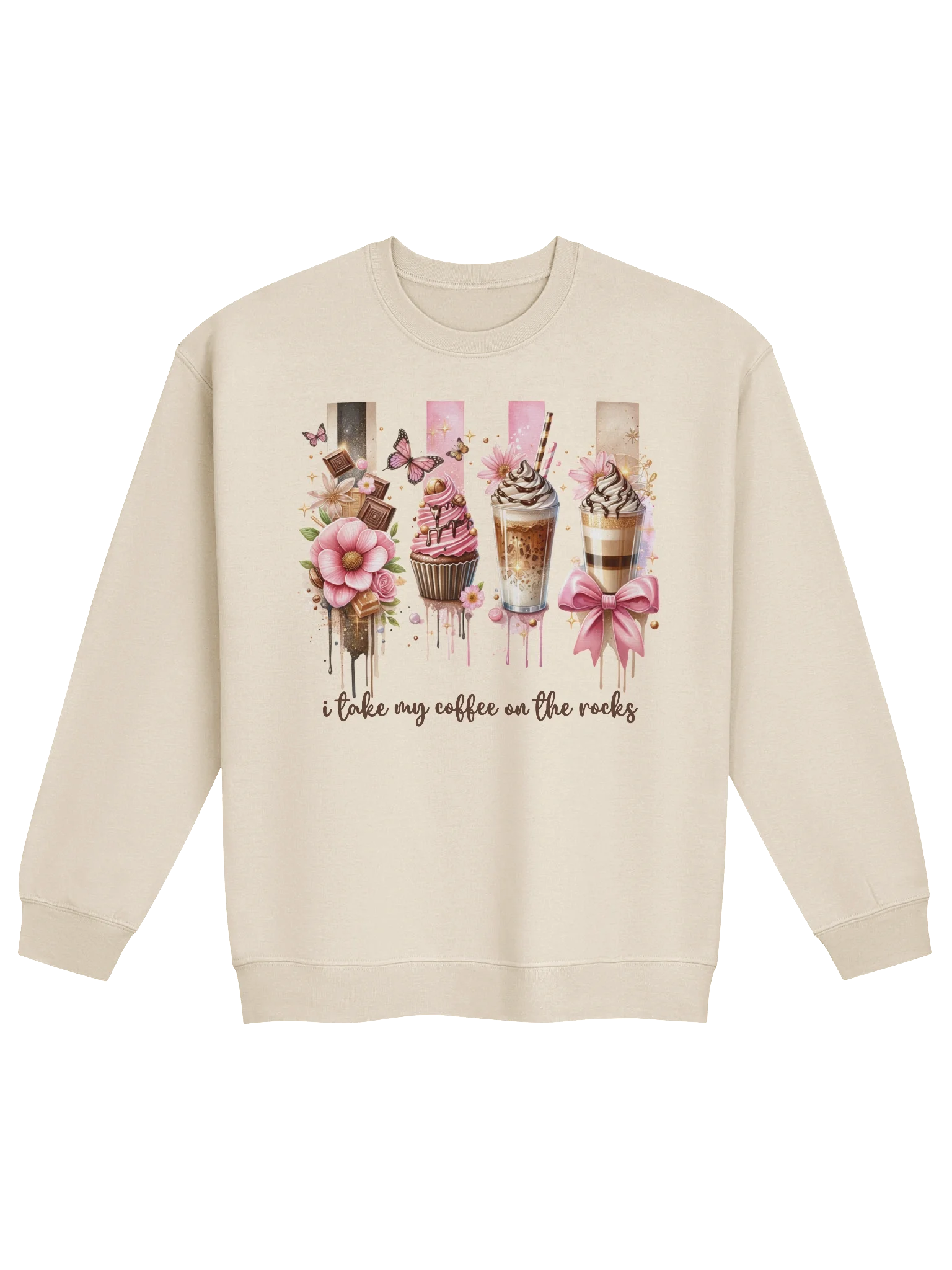 'Coffee on the Rocks' Crewneck Sweatshirt product image (29)