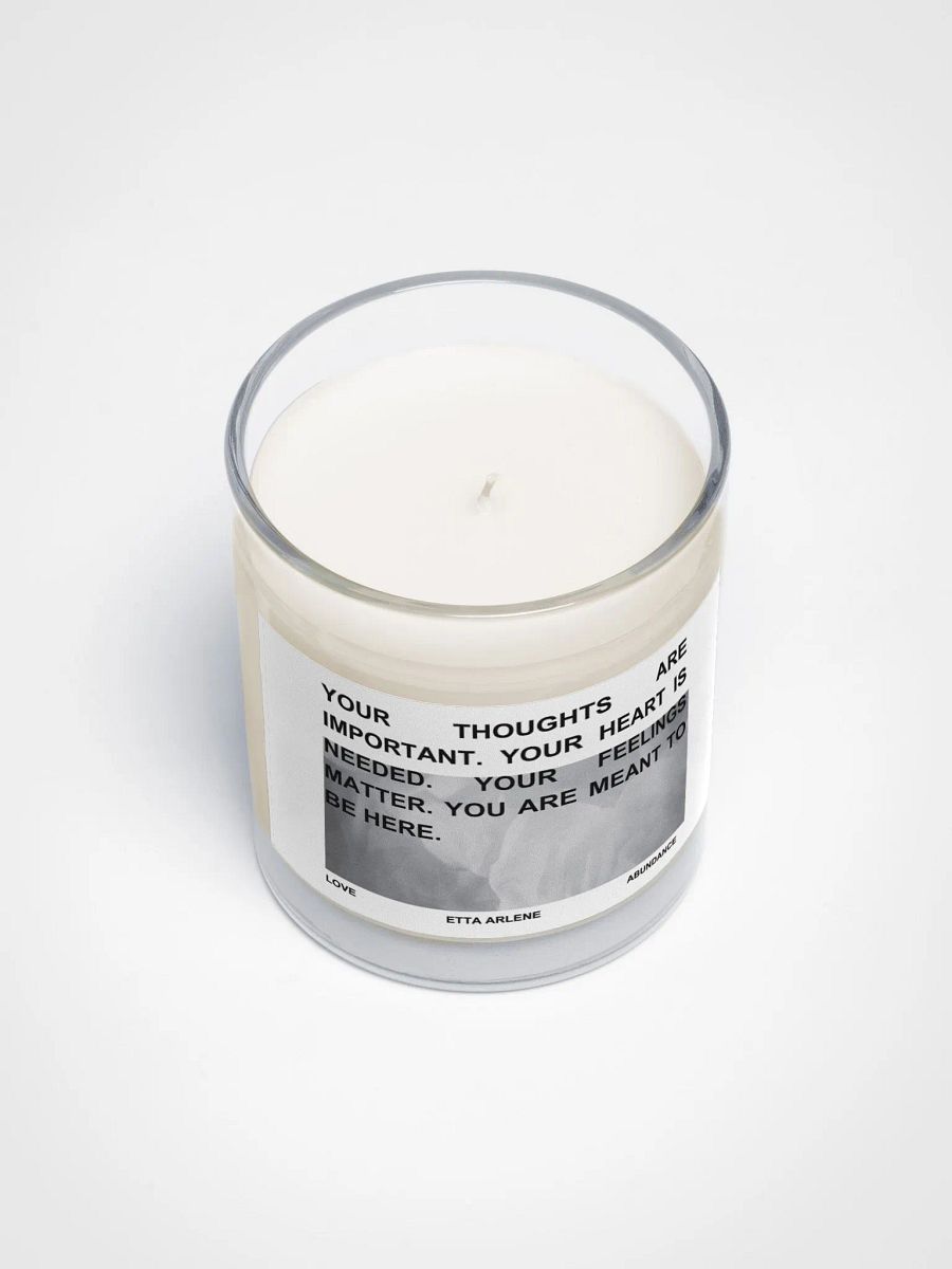 Love & Abundance Soy Wax Candle product image (3)
