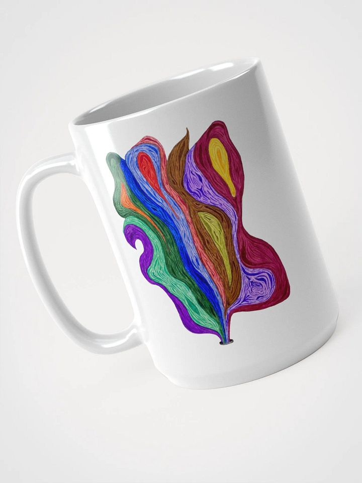 COLORS OF MY SOUL white glossy mug product image (1)