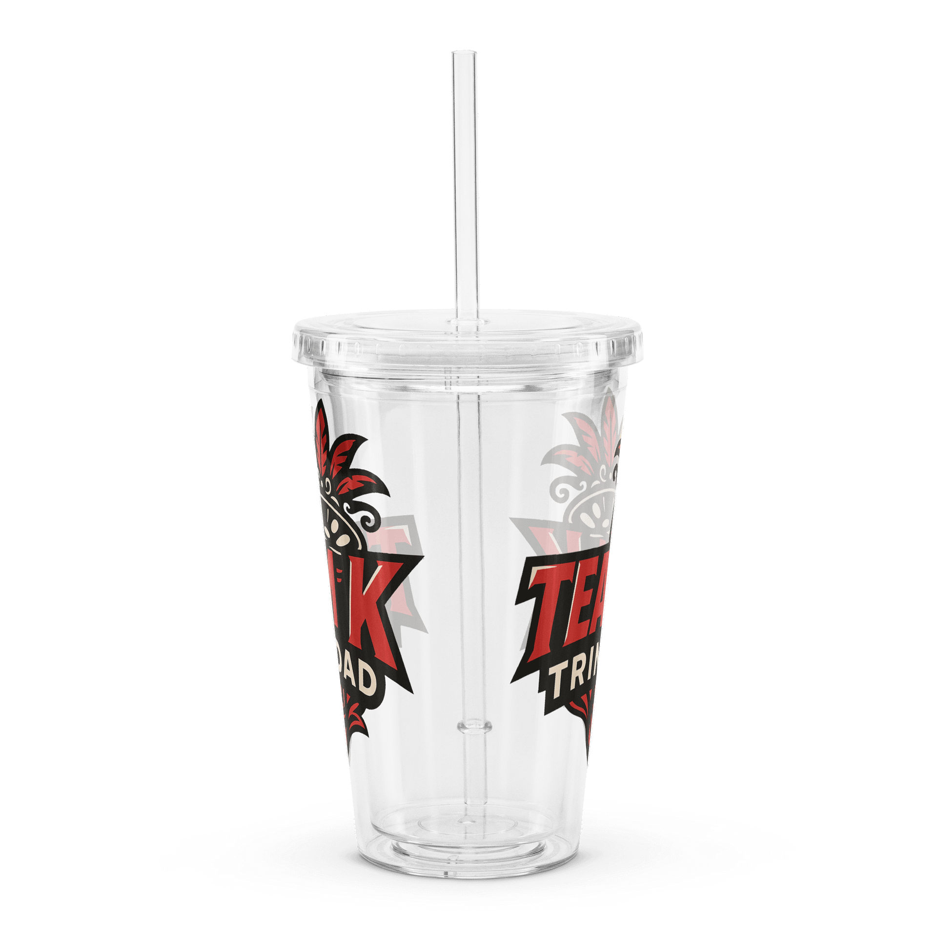 TEAM K TRINIDAD Clear Plastic Tumbler product image (3)