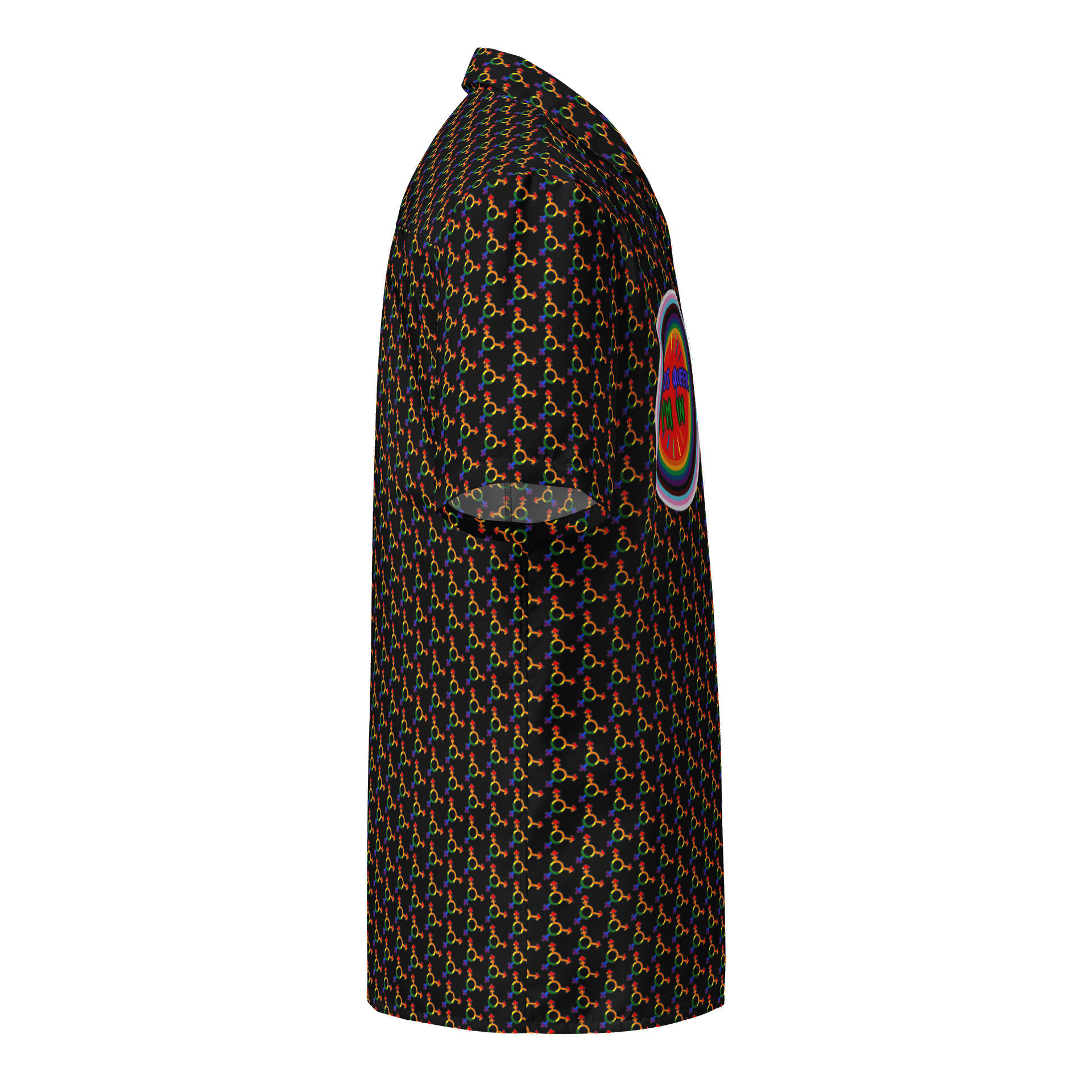 LGBTQIAP2S+ 2025, Sounds Queer I'm In, Button Up product image (4)