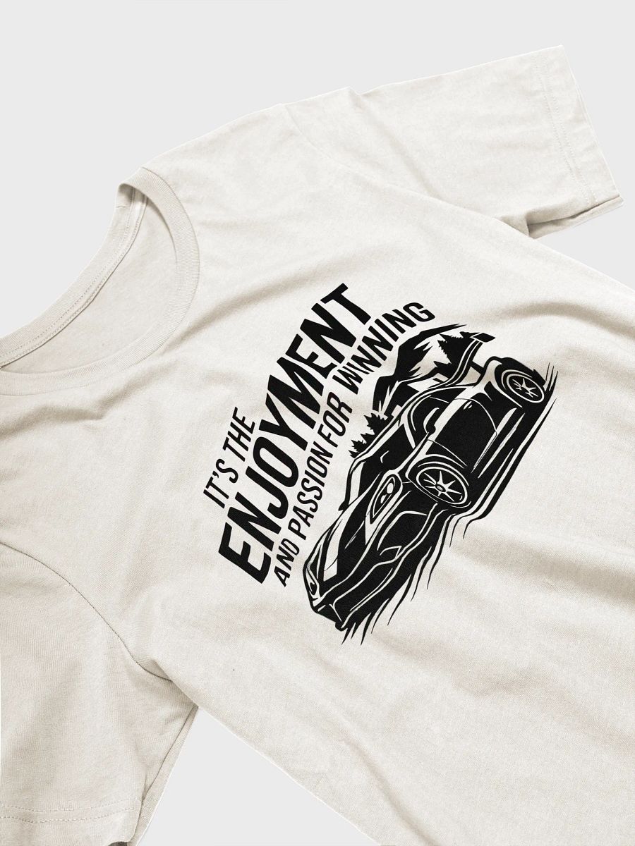 It’s the Enjoyment and Passion for Winning – GT3 Racing T-Shirt (Black Print) product image (3)