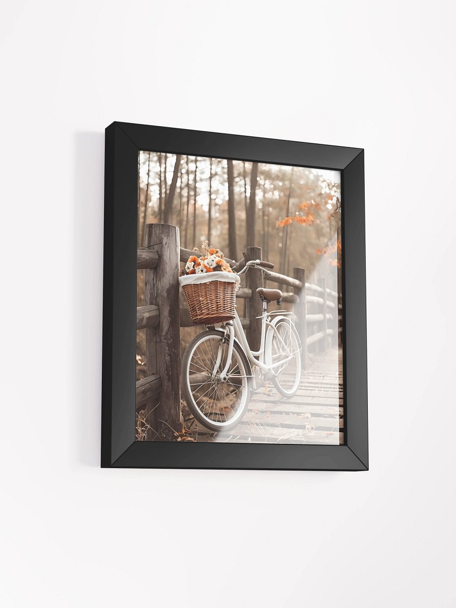 Vintage Bicycle Bliss Framed Poster product image (3)