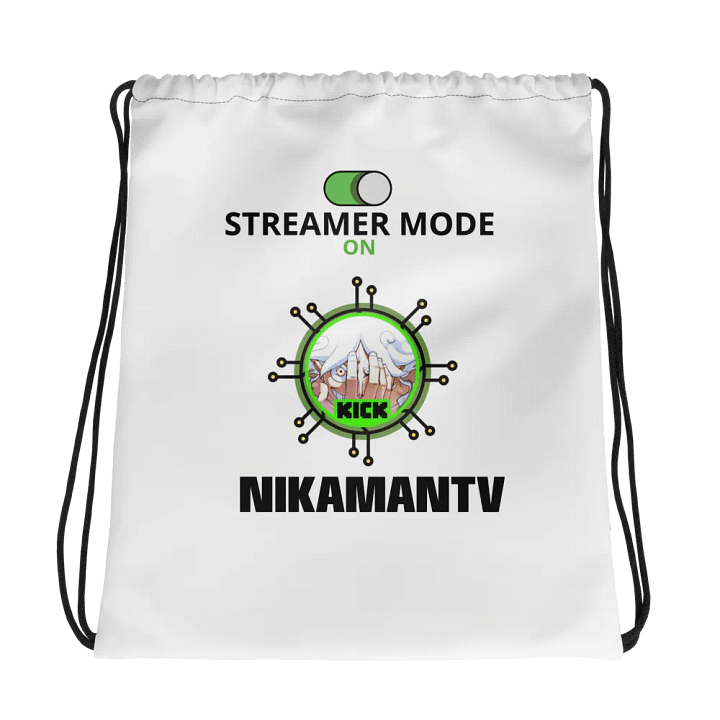 Streamer Mode NikamanTV Drawstring Bag product image (1)