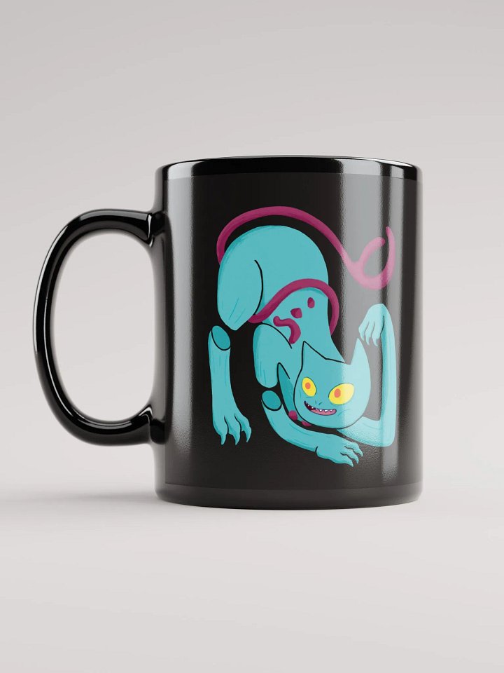 Demon Cat Mug Black product image (1)