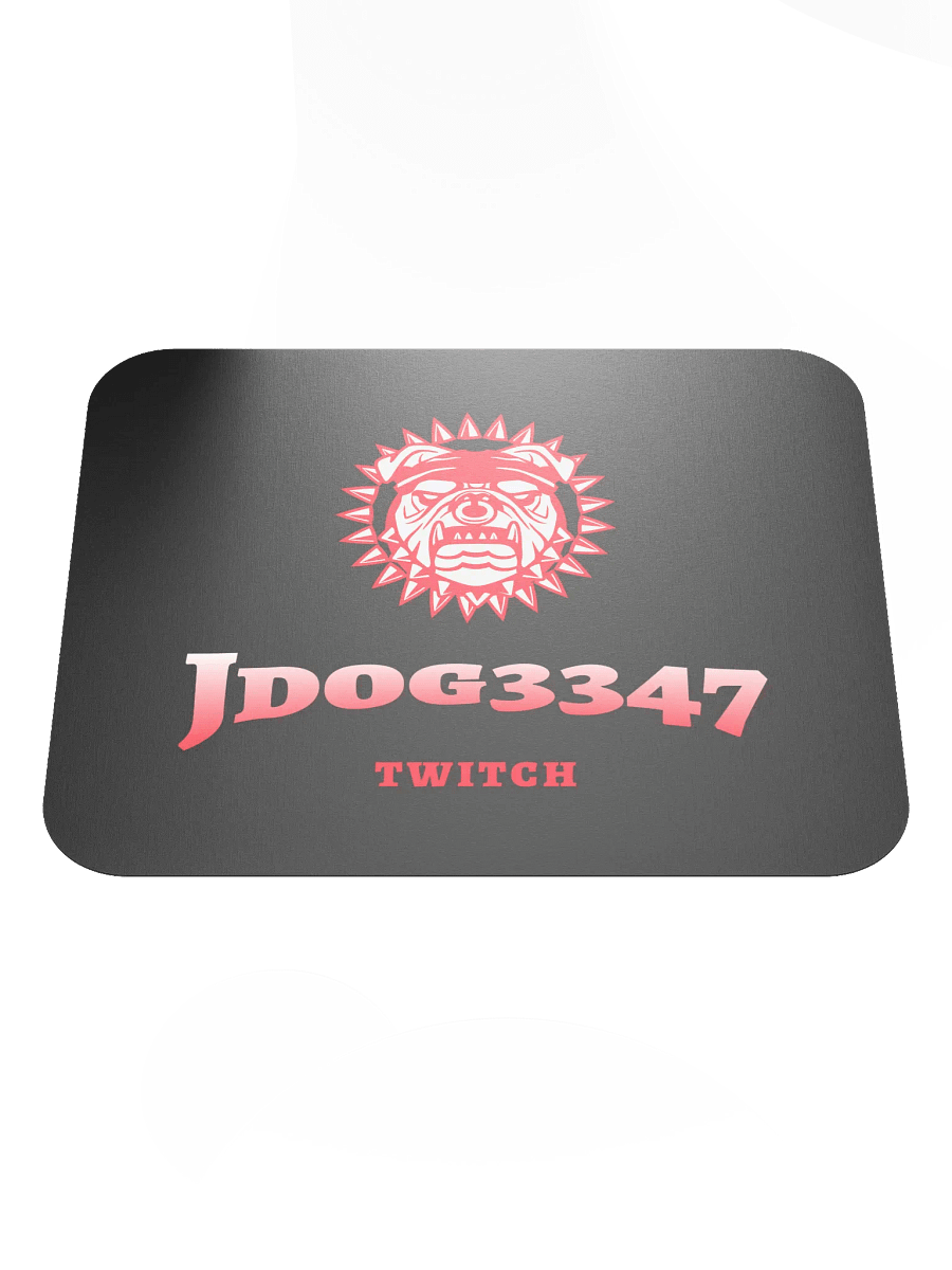 Bold Bulldog Sunburst Mouse Pad product image (1)