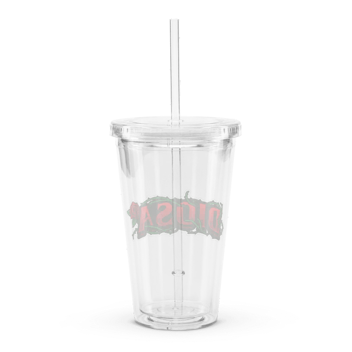 Diosa Double Wall Clear Plastic Tumblr (16oz) product image (2)