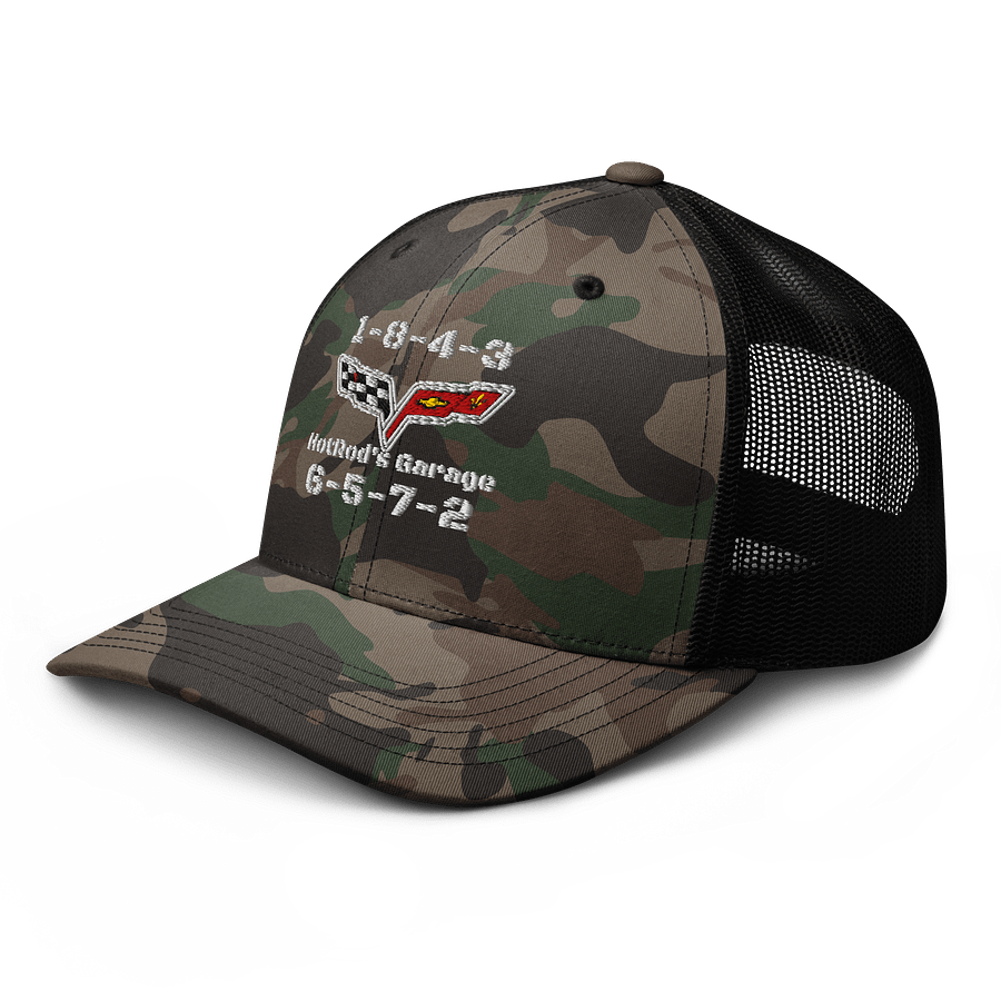 Chevy Firing Order Camo Caps product image (4)
