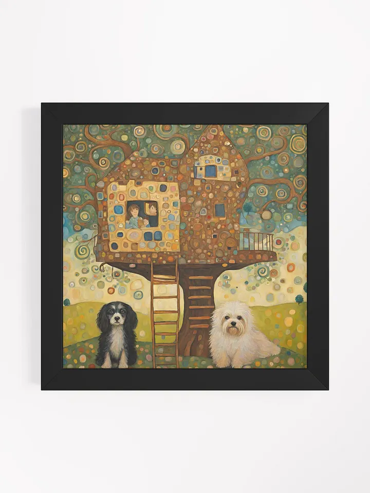 Whimsical Tree House Framed Print product image (9)
