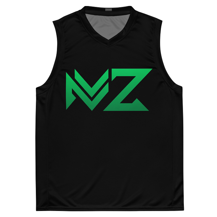 MazManZero Logo Basketball Jersey (Black) product image (2)
