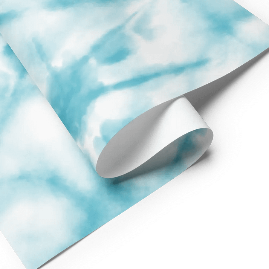 Snowflake Tie Dye Wrapping Paper Set product image (5)