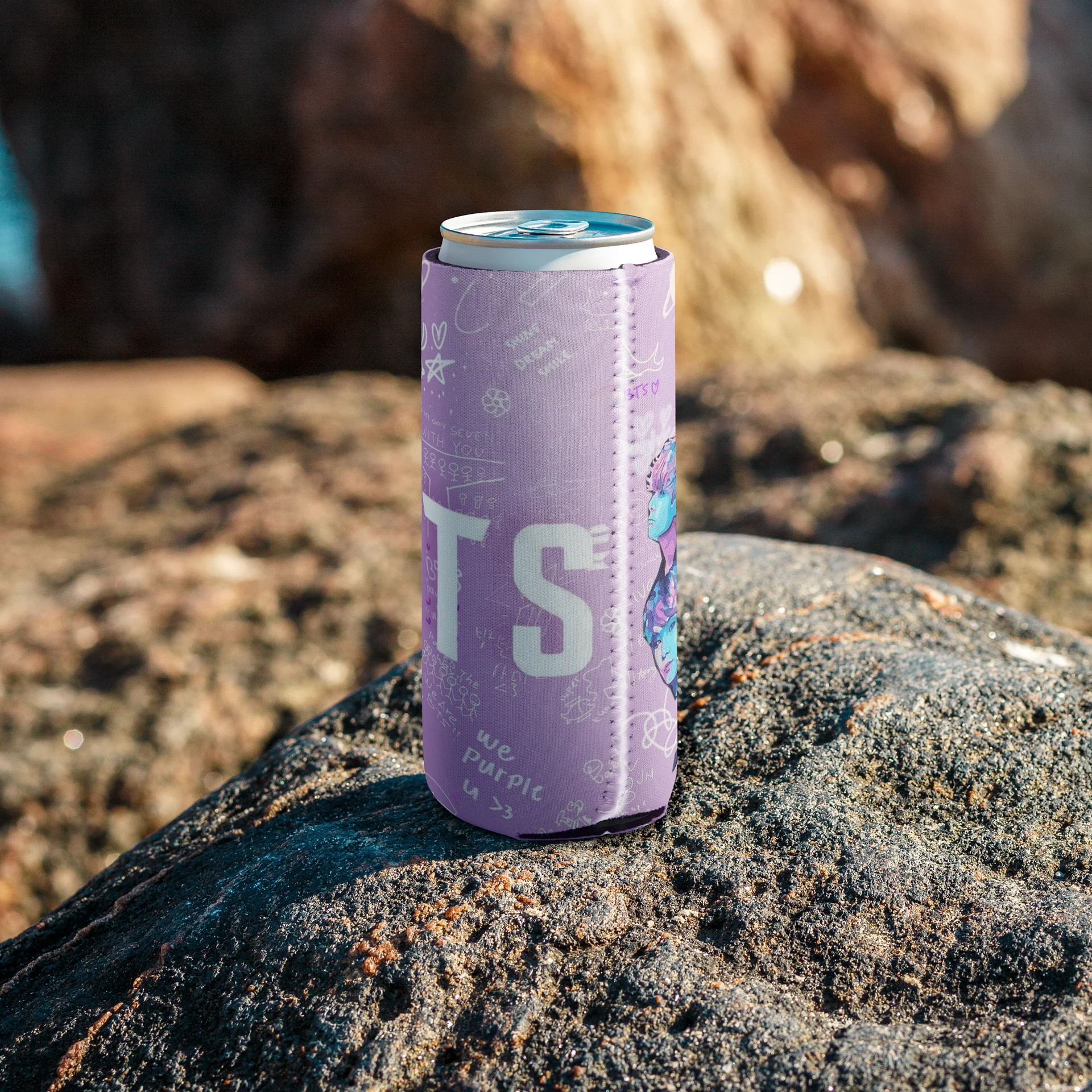 BTS Coozie Can Cooler - Keep Your Drinks Stylishly Chilled! product image (7)