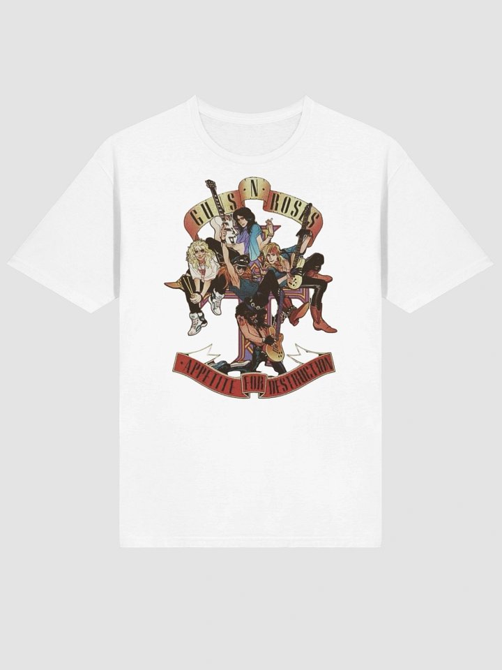 Guns N' Roses T-Shirt - Appetite for Destruction Anime Art product image (1)
