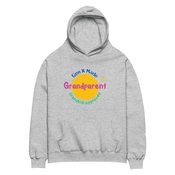GenX Made Grandparent Oversized Hoodie product image (8)