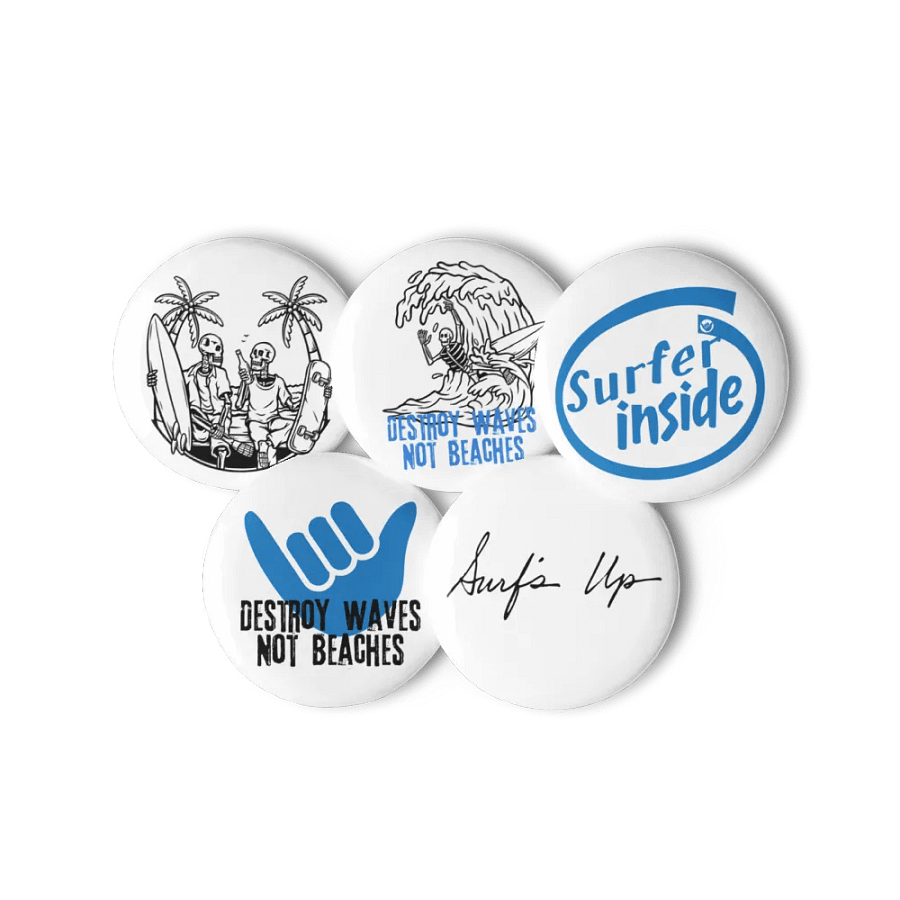 Surfer Pin Button Set product image (11)