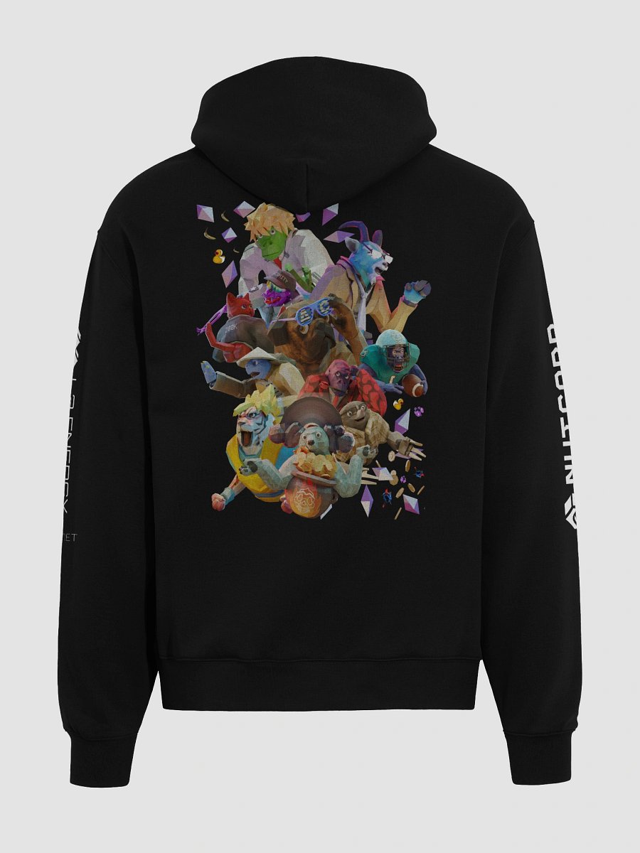 Hoodie (Black / Characters) product image (5)