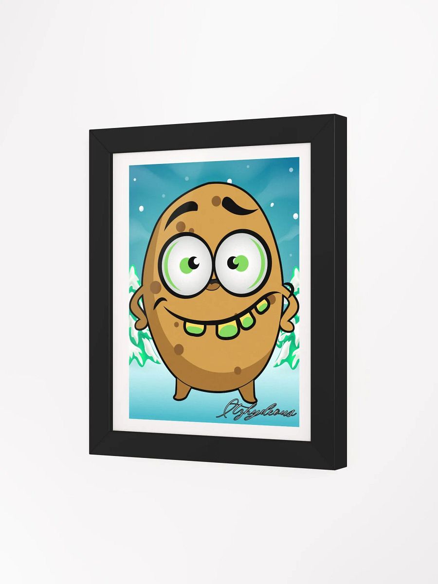 Spudtastic Snowy Smile Framed Poster product image (3)
