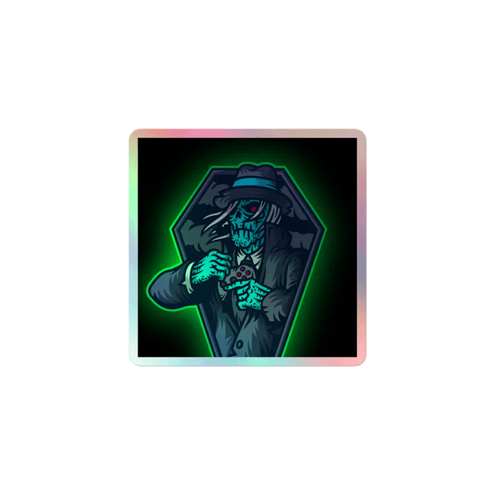 Neon Gamer Emblem Sticker Set product image (1)