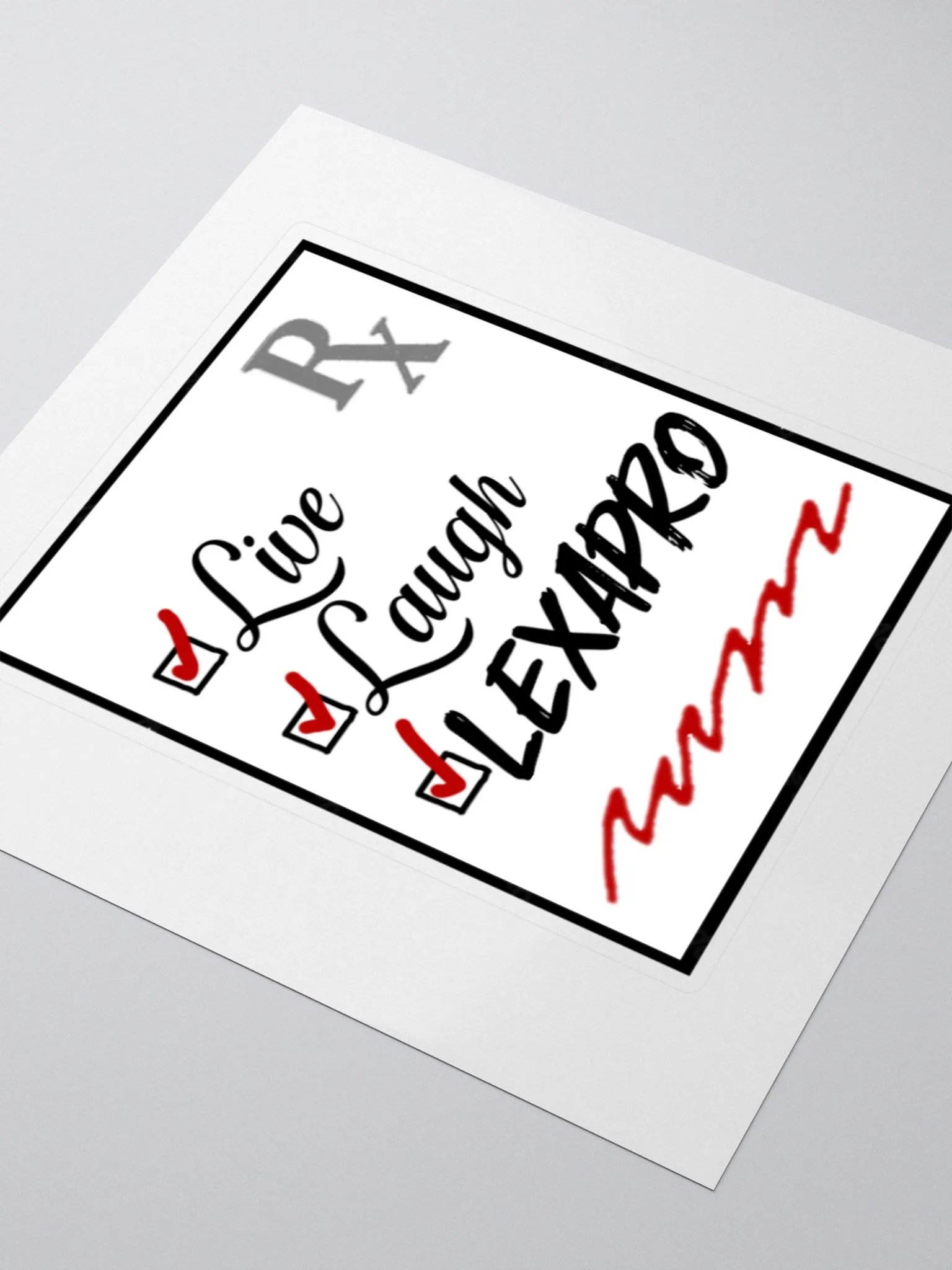 Live Laugh Lexapro (sticker) product image (3)