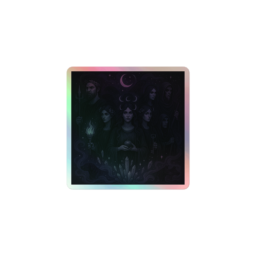 Underworld Pantheon – Greek Mythology Holo Sticker product image (1)