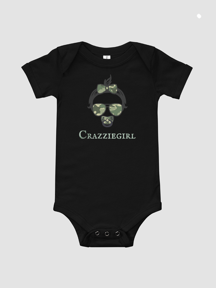 CrazzieGirl Bella+Canvas Baby Short Sleeve One Piece product image (1)