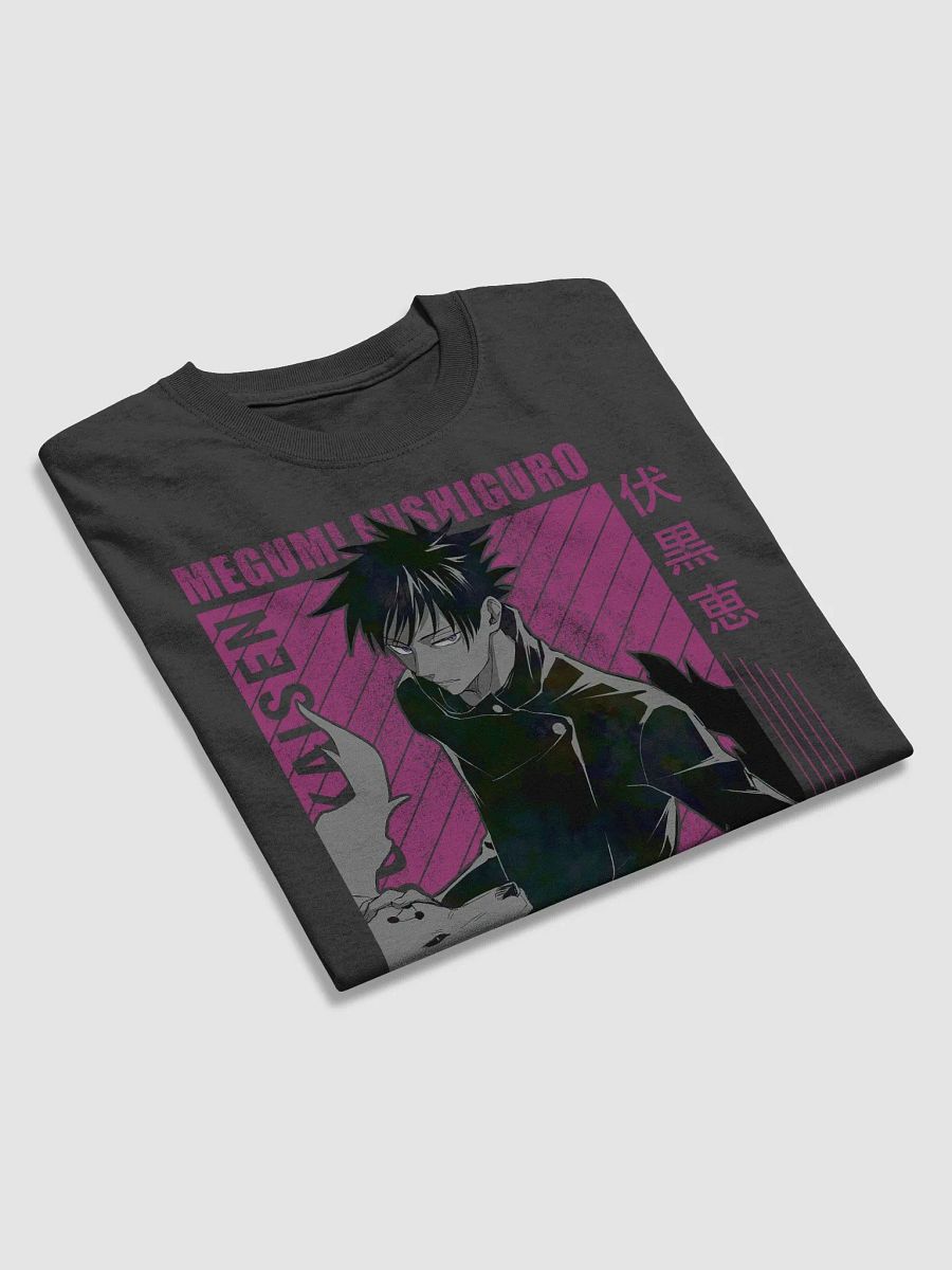 Jujutsu Kaisen Megumi Fushiguro Shadow Summoner T-Shirt – Gildan Heavyweight product image (3)