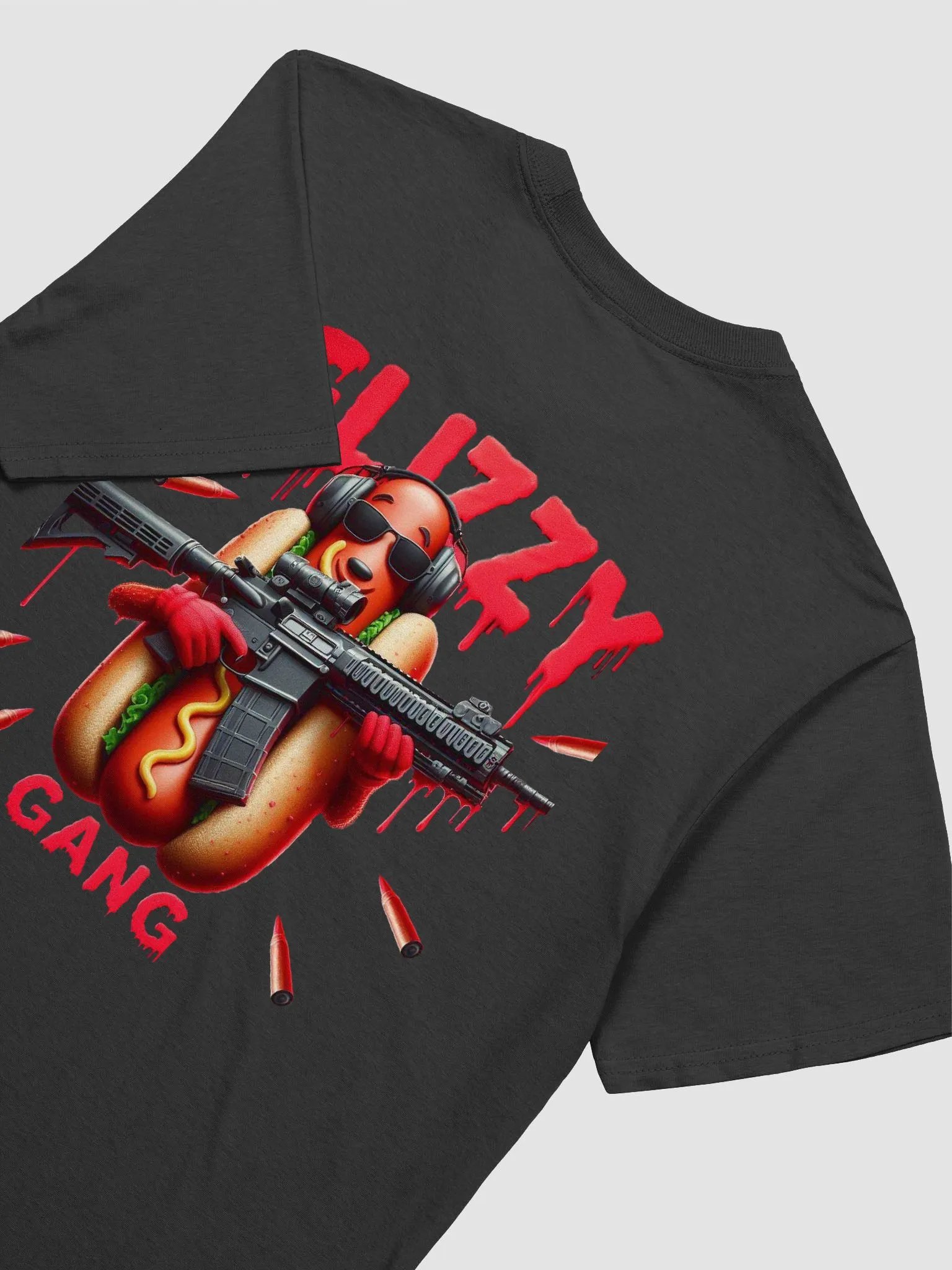 Uni-sex PRINTED Glizzy Gang T-shirt. product image (4)