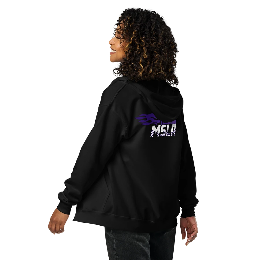 MSLA Purple Zip Up Hoodie product image (10)