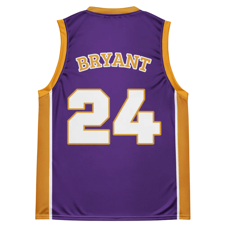 Unisex Basketball Jersey ( Bryant 24 ) product image (2)