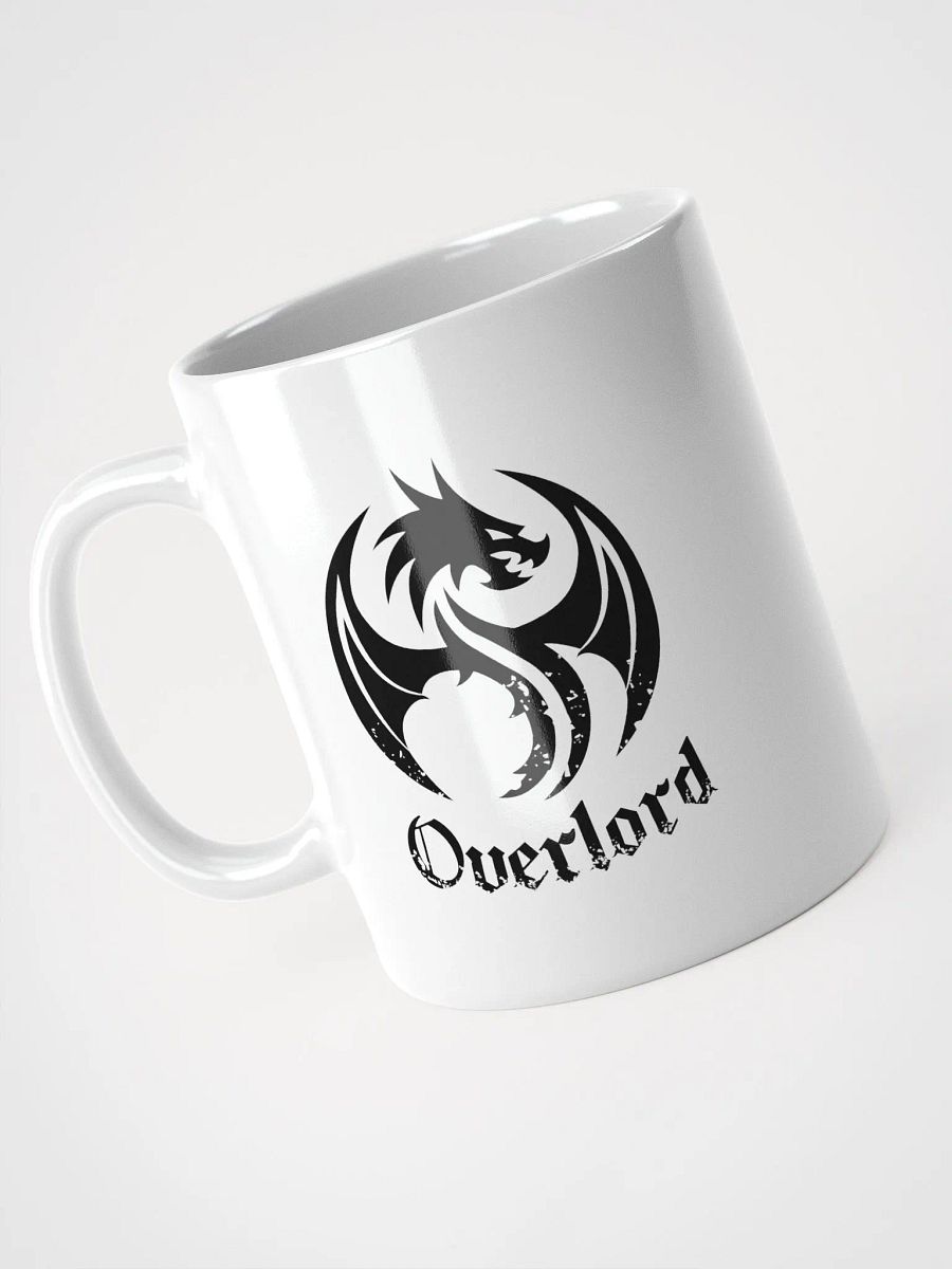 Overlord White Mug (Black) product image (3)