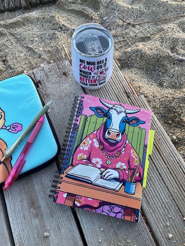 Cow Journaling Spiral Notebook product image (2)