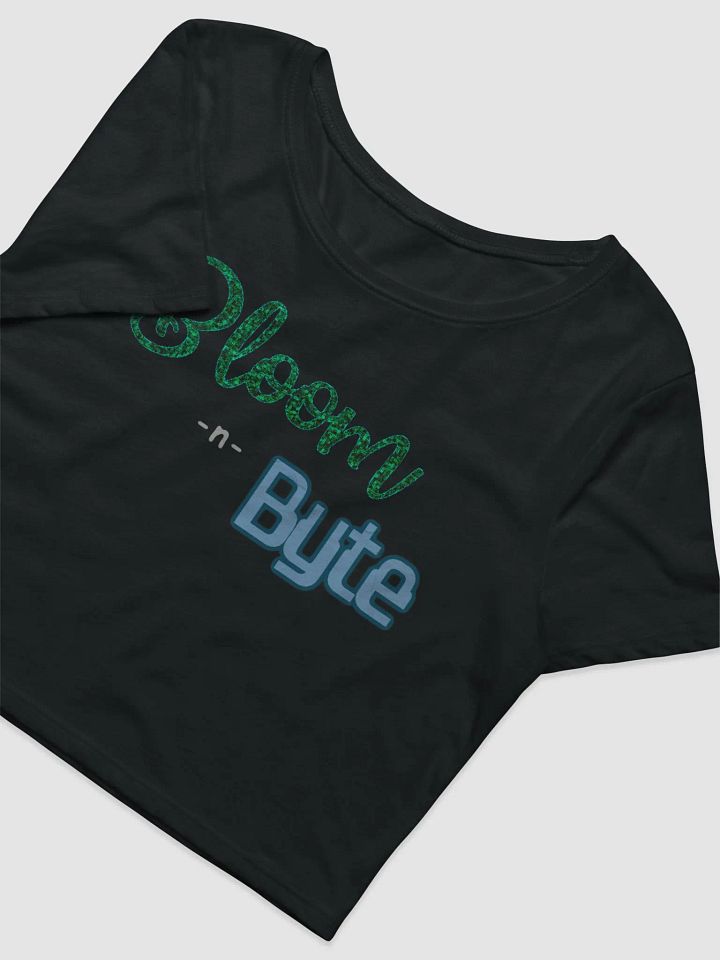 Bloom 'n Byte Logo Crop Tee product image (2)