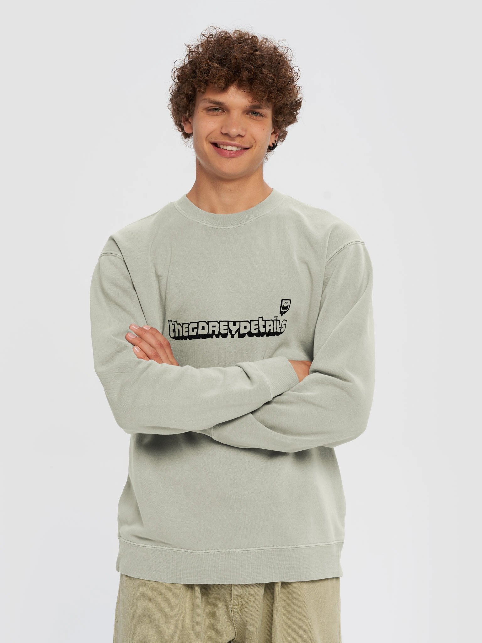 TTV Black - Independent Trading Co. Unisex Midweight Pigment Dyed Sweatshirt product image (5)