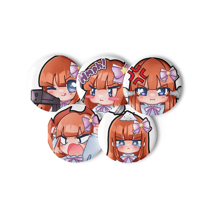 Button Set 3 - Salty Lav product image (3)