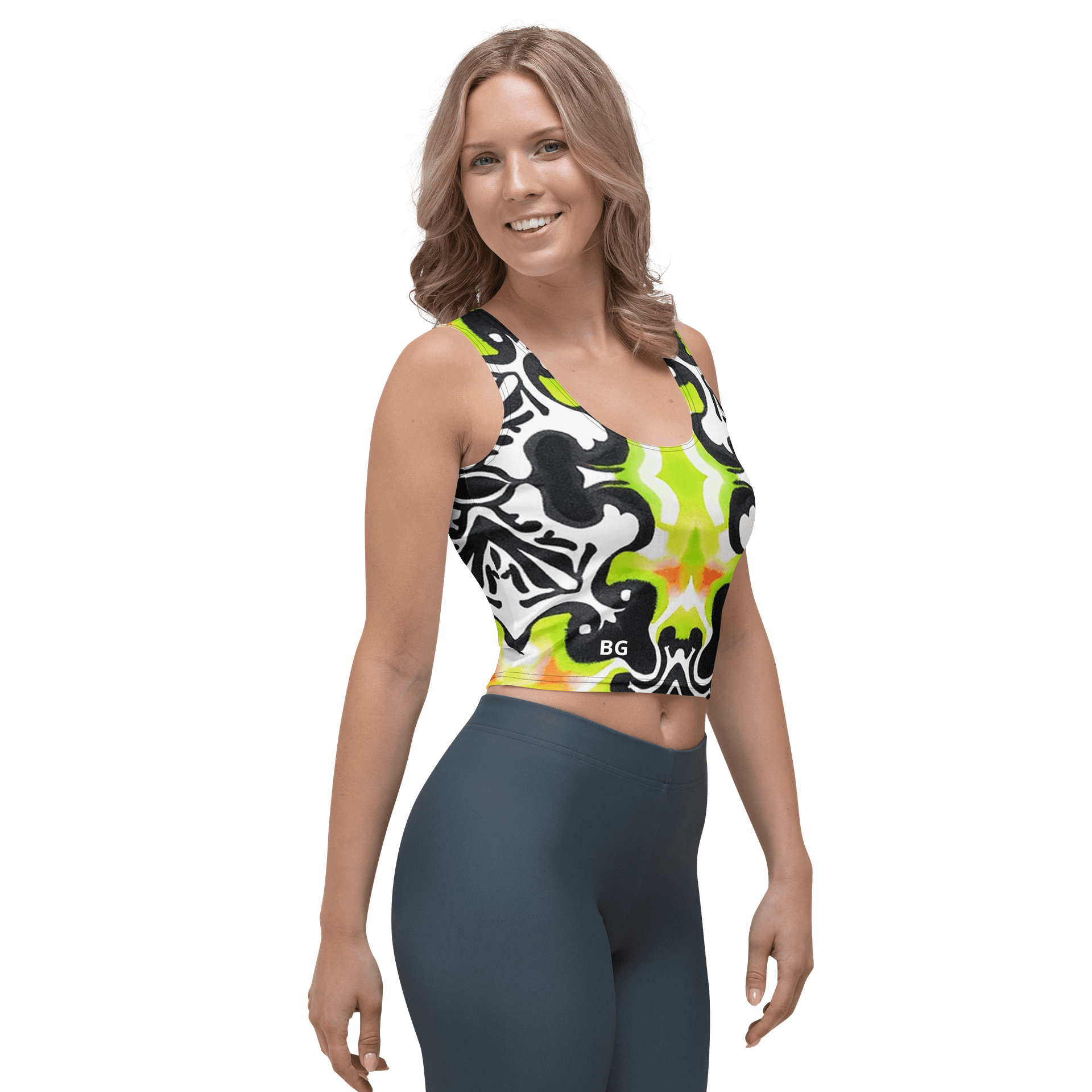 Barry Grady 'Dreamy Blossom' Crop Top: Vibrant Summer Fashion product image (4)