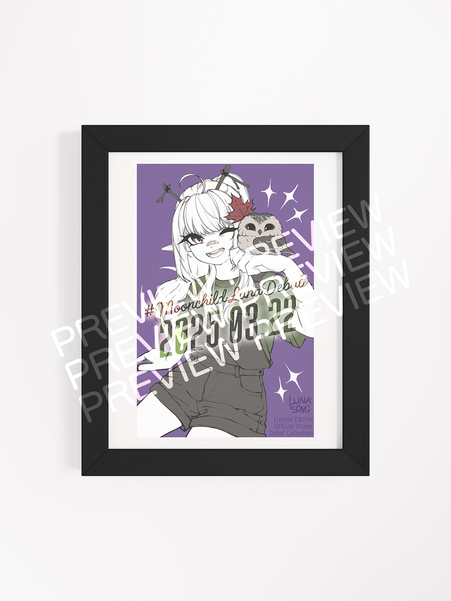 Northern Saw-whet Owl Framed Poster (LIMITED-EDITION OFFICIAL DEBUT) product image (73)