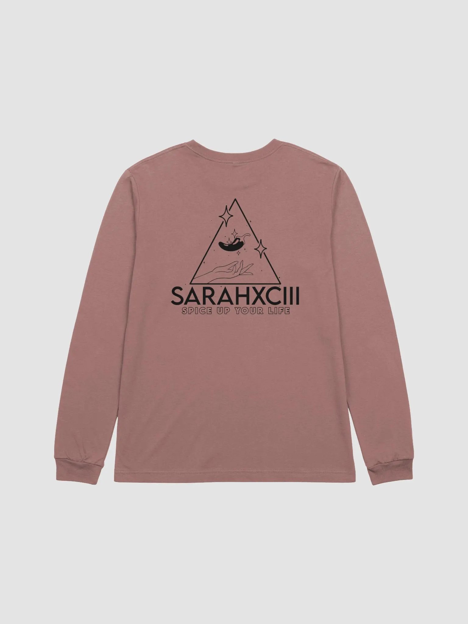 Spicy Squad Long Sleeve Tee (Black Logo) product image (5)